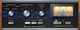 dbx® 160 Compressor / Limiter