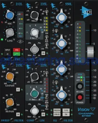 Api vision channel strip