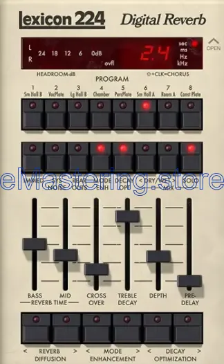 Lexicon 224 Digital Reverb